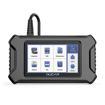 THINKCAR MUCAR CS90 Diagnostic Scanner Supports Engine System Diagnoses, 28 Reset Service Functions, ECM Diagnosis, Full OBDII Diagnostics