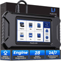 THINKCAR MUCAR CS90 Diagnostic Scanner Supports Engine System Diagnoses, 28 Reset Service Functions, ECM Diagnosis, Full OBDII Diagnostics