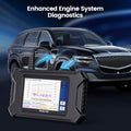 THINKCAR MUCAR CS90 Diagnostic Scanner Supports Engine System Diagnoses, 28 Reset Service Functions, ECM Diagnosis, Full OBDII Diagnostics