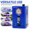 A8 Automotive Smoke Leak Tester with Flow Meter and Pressure Gauge, Detect Pipe‑System Leaks for Cars, Motorcycles, Snowmobiles, ATV and Boats