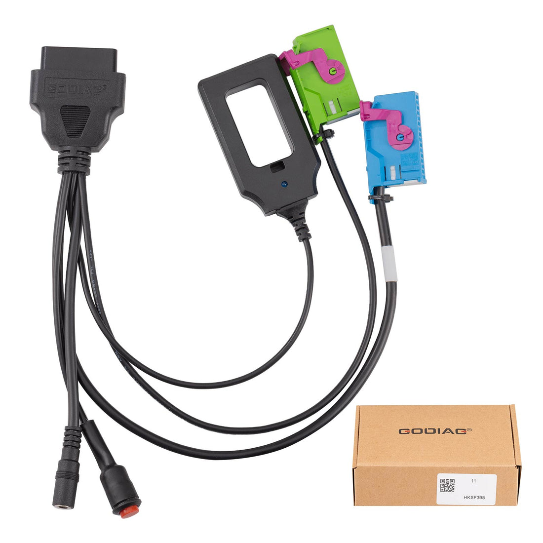 GODIAG GT112 K-Line for VW Skoda Seat 2nd & 3rd Generation Dashboard IMMO Key Matching Test Platform Cable
