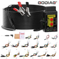 GODIAG GT108 Versi Lengkap Adapter Konversi Universal Super OBDI-OBDII untuk Mobil, SUV, Truk, Traktor, Kendaraan Tambang, Generator, Perahu, Sepeda Motor
