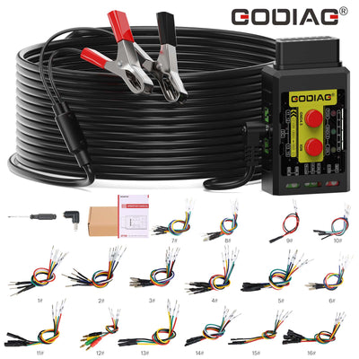 GODIAG GT108 C Configuration Super OBDI-OBDII Universal Conversion Adapter For Cars, SUVs,Trucks, Tractors, Mining Vehicles, Generators, Boats
