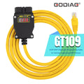 GODIAG GT109 DOIP ENET con pantalla de voltaje Adaptador de diagnóstico, programación y codificación DOIP para Benz VW Audi