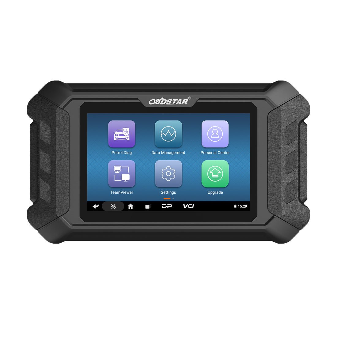 OBDSTAR ODOMASTER OBD2スキャンツール、走行距離調整機能、オイルサービスリセット＆フルOBDII診断、2年間無料オンラインソフトウェアアップデート