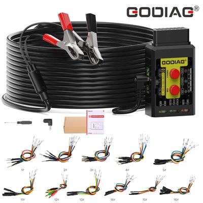 Godiag GT108 B Configuration Super OBDI-OBDII Universal Conversion Adapter For Trucks, Tractors, Mining Vehicles, Generators, Boats