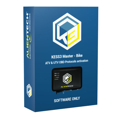Original Alientech KESS V3 KESS3 Master Motorrad ATV & UTV OBD Protokoll Aktivierung